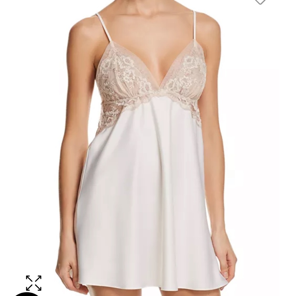 Flora Nikrooz Rosa Charmeuse Chemise - never worn